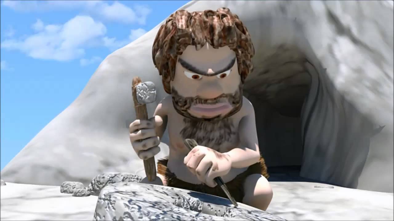 Cavemen Funny Animated 3d Short 
