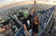 Daredevil Couple Go Skywalking Together In Search For Romantic View