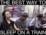 The Best Way To Sleep On A Train