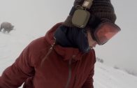 Snowboarder Girl Chased By A Bear