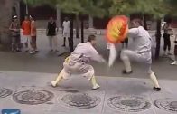 Kungfu Masters Perform Amazing Stunts At Shaolin Temple
