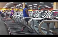 Funny Man Dancing On A Treadmill