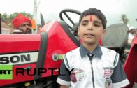 This 7-Year-Old Boy Is The Best Tractor Driver