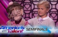 12-Year-Old Ventriloquist Performs Like A Natural Woman