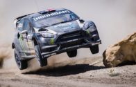 Rally Champion Ken Block Drifting In The Desert