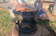 DIY Car Rim Barbeque