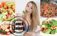Get Healthy With Me | Lunch Salads!