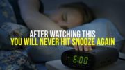 Why We Should Never Hit The Snooze Button On Morning Alarm