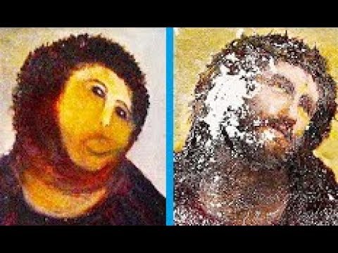 The Worst Art Restoration Attempts That Failed Miserably | Videsta.com